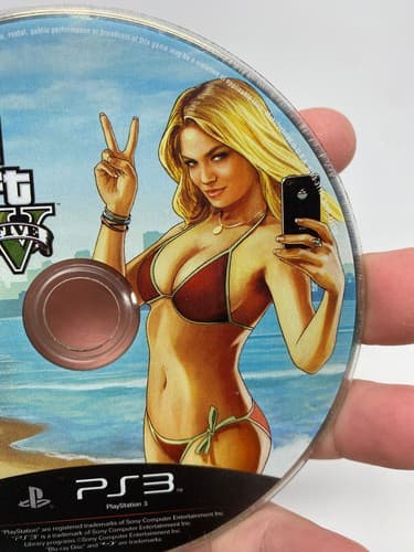 Grand Theft Auto V - PS3 PlayStation 3 Disc Only Tested working — photo 5