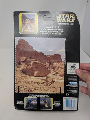 R2-D2 Artoo Detoo STAR WARS Power of the Force Electronic Signed Kenny Baker — photo 4