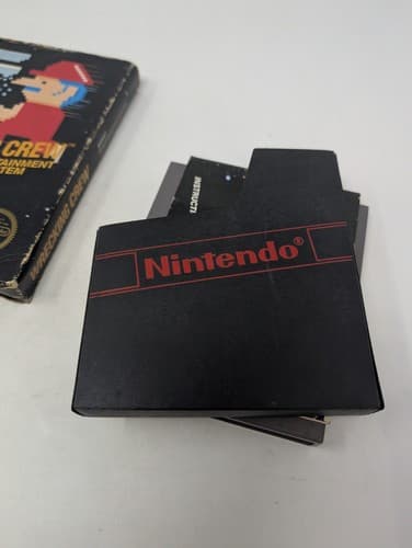 Wrecking Crew 1985 Nintendo 5-Screw NES Complete In Box (Rough Box Hangtab)  — photo 7