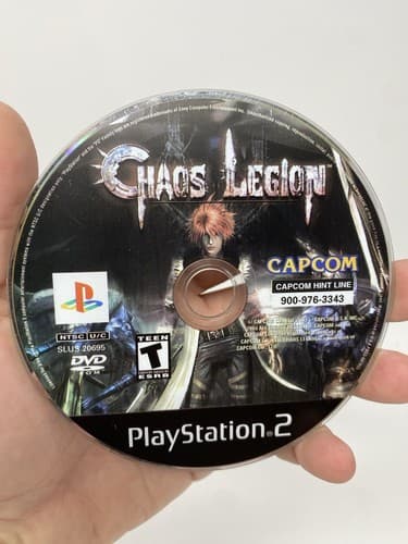 Chaos Legion (PlayStation 2 PS2) Disc Only, Tested Authentic Game Mode