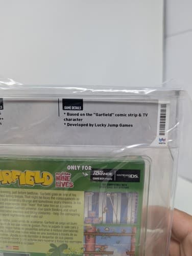 Garfield and His Nine Lives (Nintendo Game Boy Advance, 2006) WATA 9.6 A++ New — photo 3