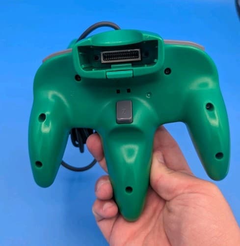 Nintendo 64 N64 Green Controller Tested Authentic Hall Effect Stick OEM — photo 5