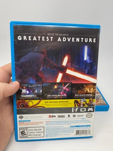 LEGO Star Wars Force Awakens & Marvel Super Heroes (Nintendo Wii U) Lot of 2 — photo 3