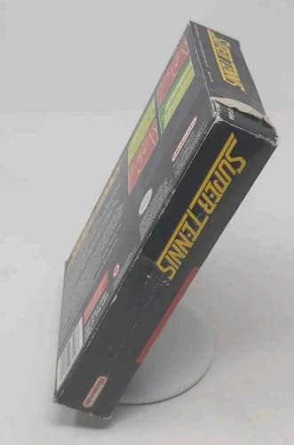Super Tennis (Super Nintendo Entertainment System, 1991) With Box - No Manual — photo 6