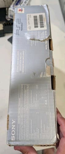 Sony PlayStation 2 PS2 Slim Empty Retail Box Only - SILVER - No Console — photo 2