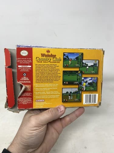 Waialae Country Club N64 Complete In Box CIB Great Shape Nintendo 64 — photo 6