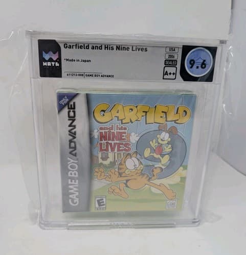 Garfield and His Nine Lives (Nintendo Game Boy Advance, 2006) WATA 9.6 A++ New — photo 5