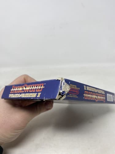 IronSword: Wizards & Warriors II (Nintendo Entertainment System, 1989) CIB — photo 4
