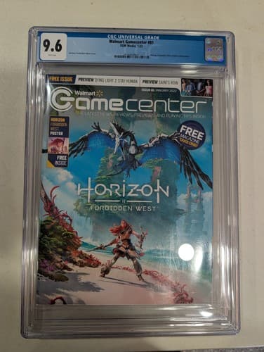 Walmart GameCenter #81 Horizon II CGC Graded 9.4 Magazine Video Games