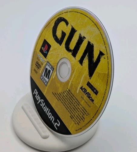 Gun (PS2) Activision Action & Adventure M NTSC-U/C Manual & Case CIB Tested — photo 7