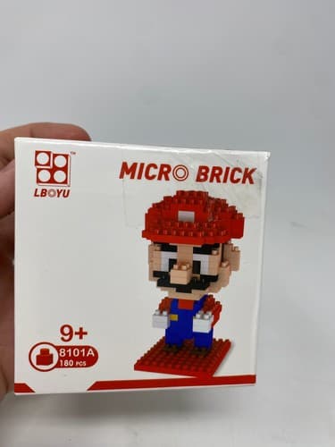 NIOB LBOYU Micro Brick Super Mario 8101A 180 pcs Sealed never opened — photo 8