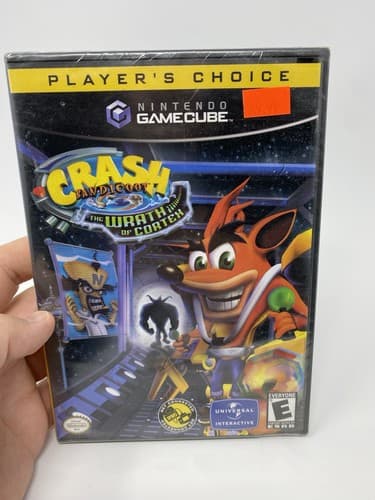 NEW IN PLASTIC Crash Bandicoot: The Wrath of Cortex Nintendo GameCube 2001