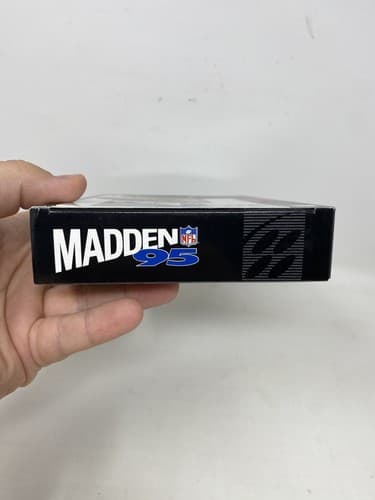 Madden NFL 95 [SNES] *BOX, MANUAL, & CARTRIDGE And Posters NICE Ships Fast — photo 7