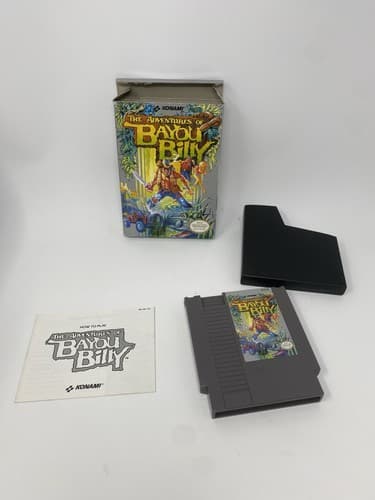 Nintendo NES The Adventures of Bayou Billy w/ Box, Foam Insert, Dust Sleeve — photo 8