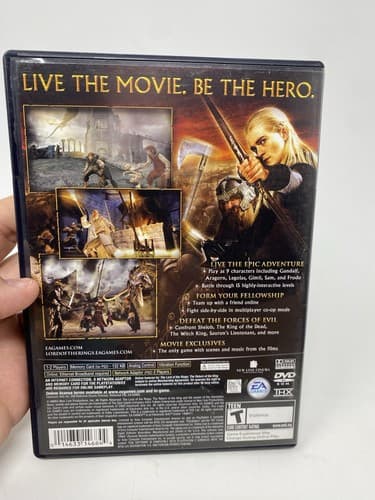 Lord of the Rings The Return of the King (Sony PlayStation 2, 2003) Complete CIB — photo 8