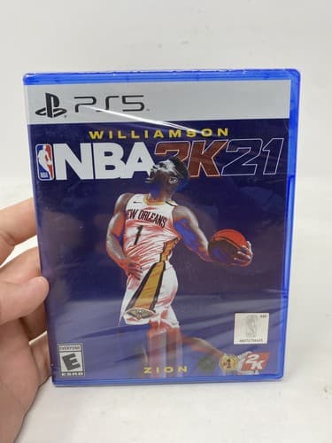 NBA 2K21 (PS5) NEW Zion Williamson Cover Sealed Ships Fast