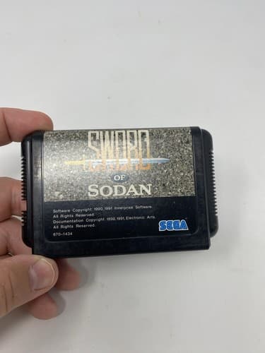 SWORD OF SODAN Mega Drive Sega Loose Cartridge Only Region NTSC/J US Seller — photo 2