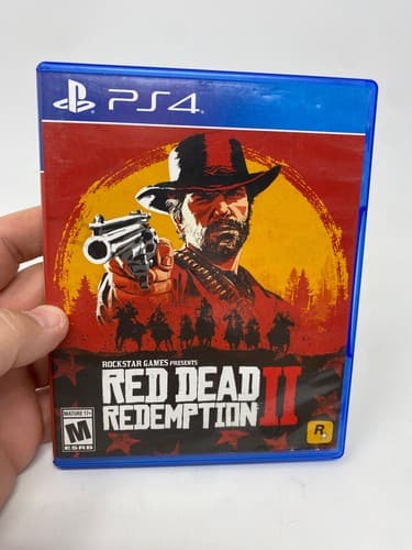 Red Dead Redemption 2 (PlayStation 4 PS4) Complete w Map Tested Rockstar Western