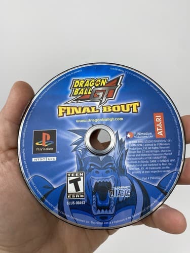 Dragon Ball GT: Final Bout 2004 (Sony PlayStation 1, 2004) PS1 Tested Disc Only — photo 2