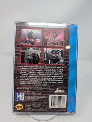Crime Patrol (Sega CD, 1994) Complete CIB With Registration Card, Foam — photo 3