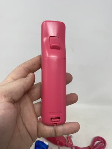 Lot Of 2 Nintendo Wii 2 In 1 Motion Plus Controllers Pink Blue 3rd Party Nunchuk — photo 7