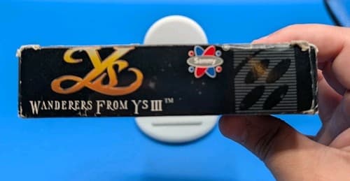 SNES: Ys III Wanderers from Ys III - Super Nintendo, Game, Box, Manual  — photo 5