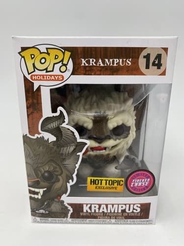Funko Pop! Vinyl: Krampus Flocked Chase Hot Topic Exclusive #14