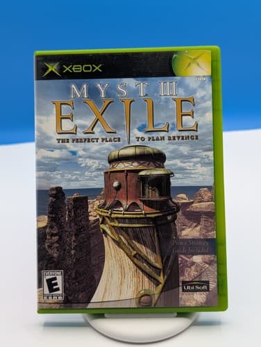 Myst III Exile & Myst IV Revelation Lot Of 2 Xbox Games Complete CIB Tested