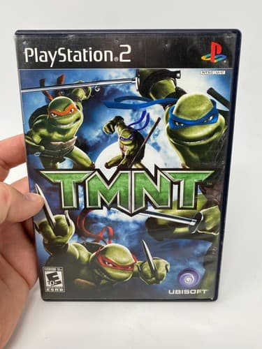 TMNT PS2 (Sony PlayStation 2, 2007) CIB Complete Tested Working