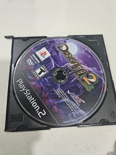 Disgaea 2: Cursed Memories (Sony PlayStation 2, 2006) PS2 Disc Only