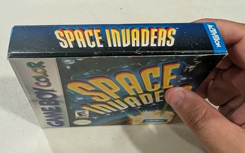 Space Invaders (Nintendo GameBoy Color GBC) Complete W Reg & Manual - Authentic — photo 3