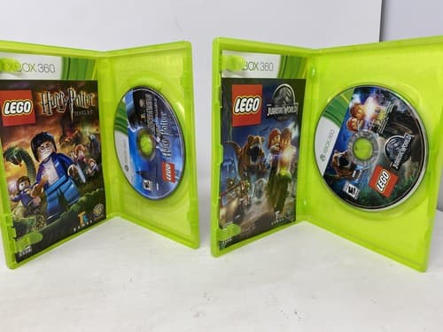 Xbox 360 4 LEGO Games Harry Potter Yr 5-7 Star Wars III Jurassic Park Dimensions — photo 4
