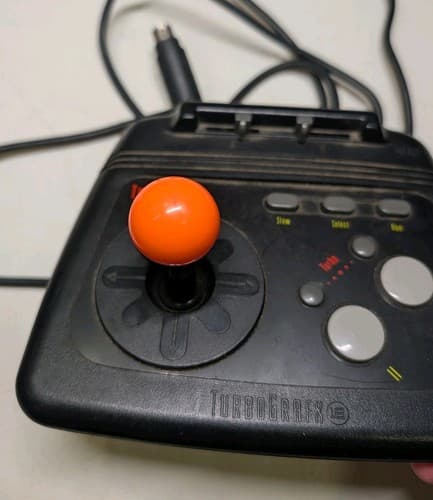 Official NEC TurboGrafx 16 Turbo Stick Arcade Joystick Controller OEM Original — photo 2