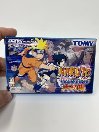 Naruto Game Boy Advance  Ninjutsu Full Open Strongest Ninja Gathering CIB