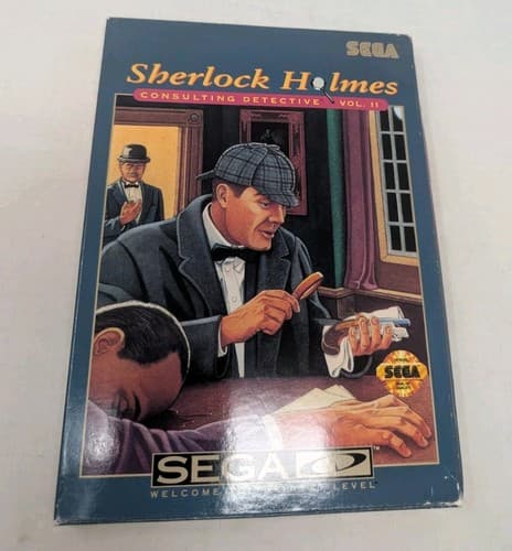 Sherlock Holmes: Consulting Detective Volume II 2 Sega CD Complete And Tested