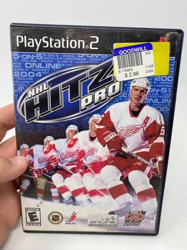 NHL Hitz Pro Hockey (Sony PlayStation 2, PS2, 2003) CIB Complete Tested