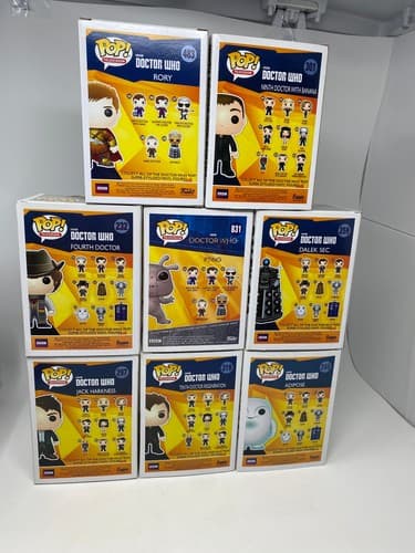 Funko Pop! Doctor Who Vinyl Figures Lot of 8 - Fourth Doctor Rory Adipose Pting — photo 9