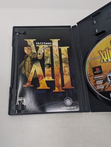 Thirteen XIII PS2 Sony PlayStation 2 Black Label CIB Complete w/ Manual PS2 — photo 3