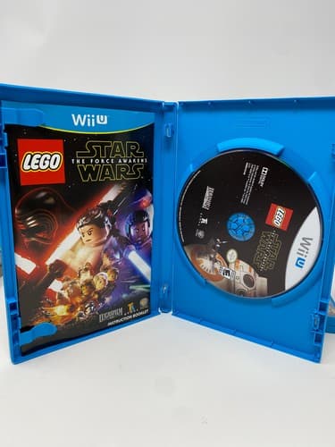 LEGO Star Wars Force Awakens & Marvel Super Heroes (Nintendo Wii U) Lot of 2 — photo 4