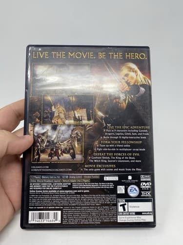 Lord of the Rings The Return of the King (Sony PlayStation 2, 2003) Complete CIB — photo 9