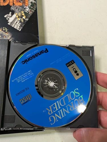 Burning Soldier (3DO, 1994) Long Box w/ Disc & Jewel Case - No Manual - Tested  — photo 7