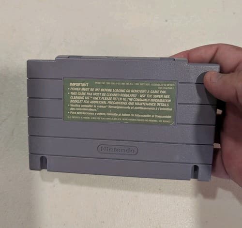 Ms. Pac-Man (Super Nintendo SNES) Game Cartridge. Tested. Authentic — photo 3