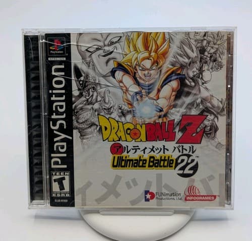 Dragon Ball Z: Ultimate Battle 22 PlayStation 1 PS1 Tested Working complete