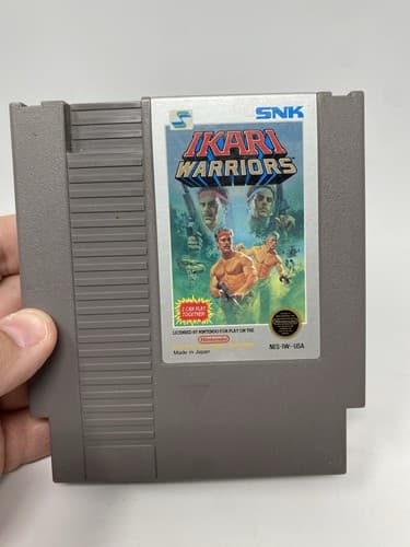 Ikari Warriors (Nintendo NES) 5 Screw Authentic Cleaned Tested Working — photo 2