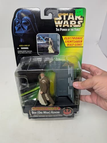 Star Wars The Power Of The Force Electronic Ben Obi-Wan Kenobi Hasbro 1996