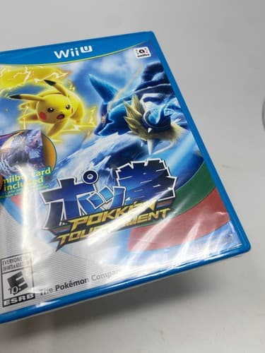 Pokken Tournament Wii U Shadow Mewtwo amiibo Card FIRST PRINT NEW FACTORY SEALED — photo 7