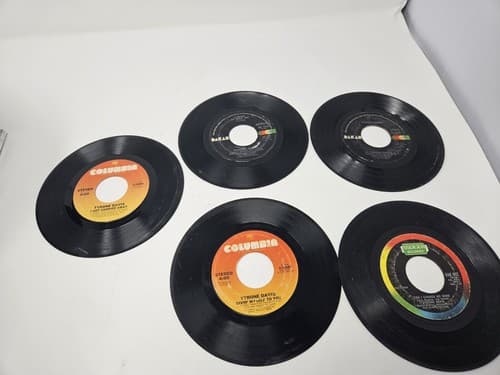 Lot Of 5 Tyrone Davis 45 Records Vinyl - All You Got, This I Swear Etc