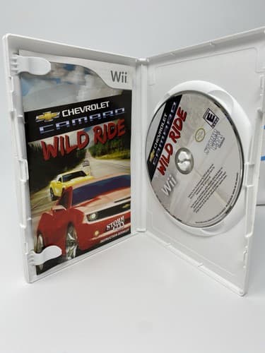 Chevrolet Camaro: Wild Ride Nintendo Wii Complete Tested Working  w/ Wheel — photo 5
