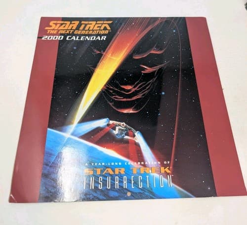 Star Trek Next Generation 2000 Calendar