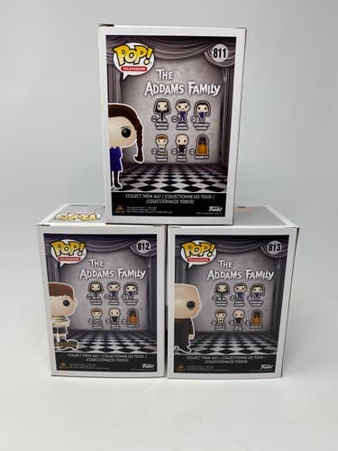 Funko Pop! Addams Family Vinyl Figures Lot of 3 - Wednesday Addams Uncle Fester — photo 7